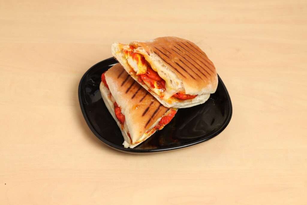 Chicken and cheese ciabatta
