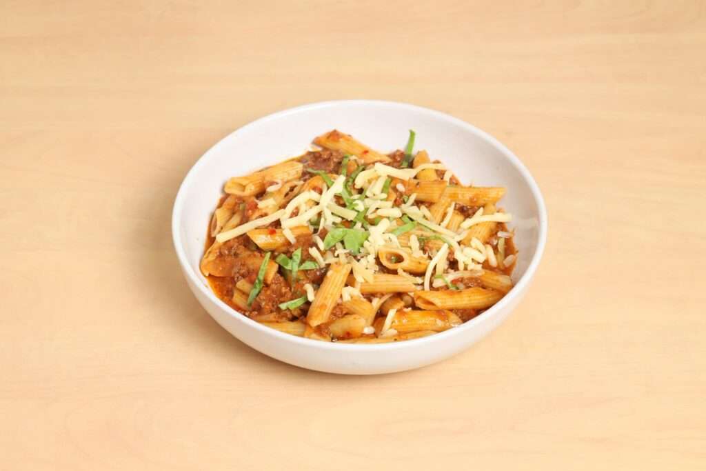 Pasta Bolognese 1
